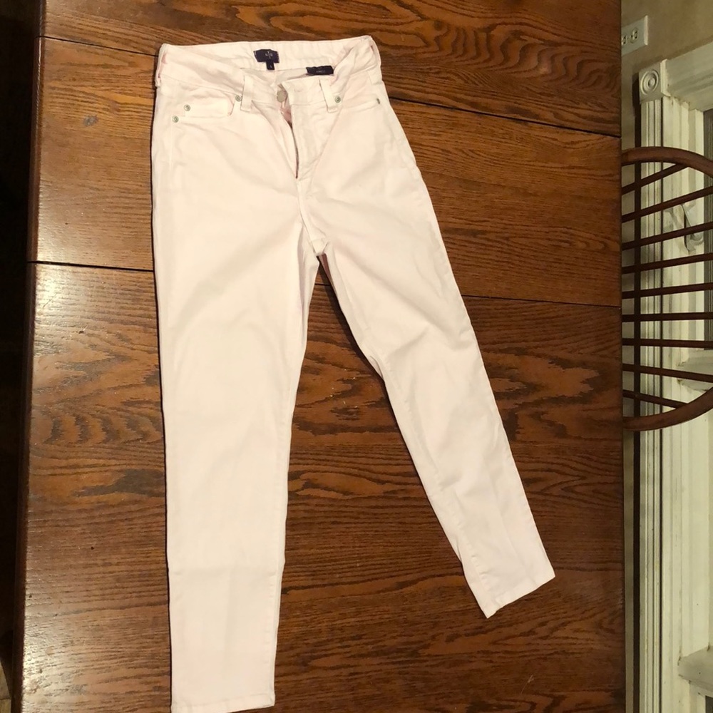 Not Your Daughter’s Jeans soft pink ankle jeans